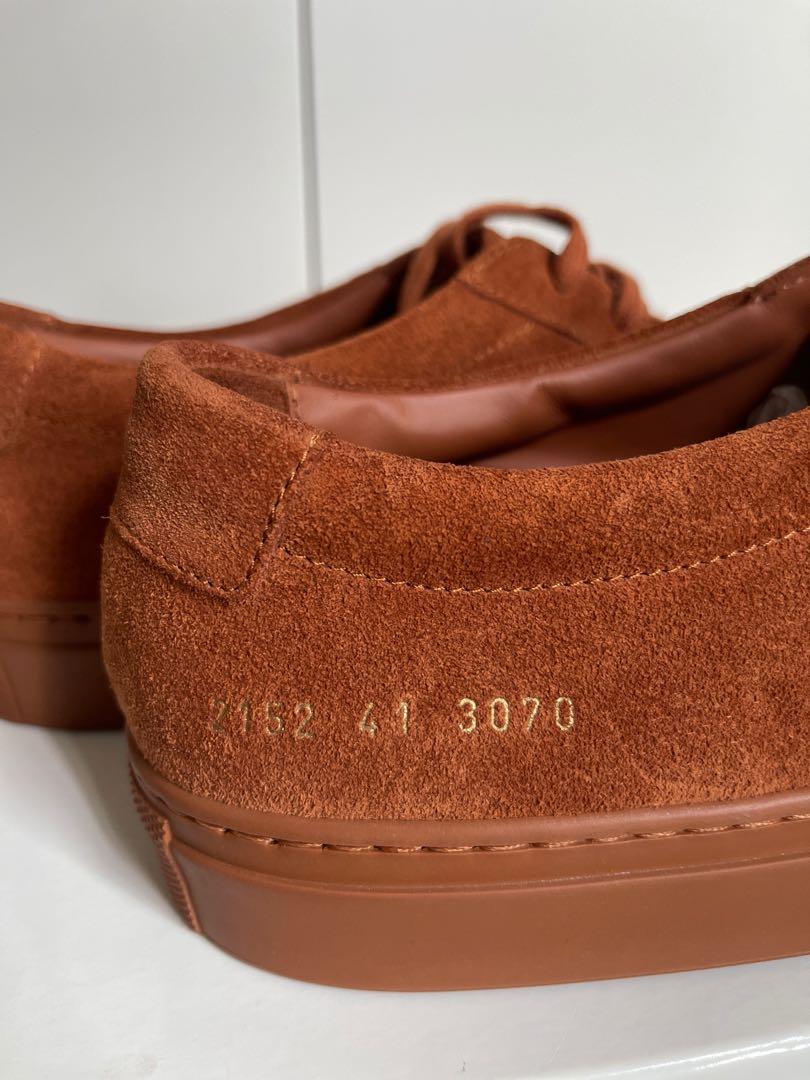 Common projects rust suede online