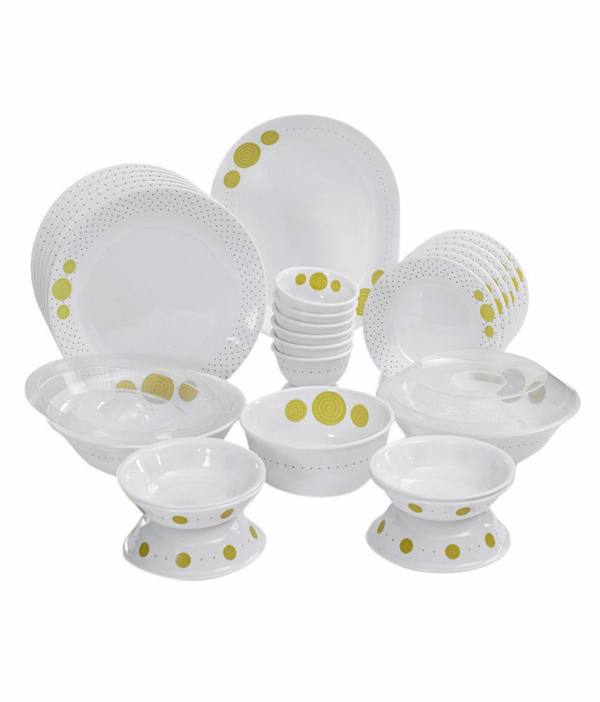 CORELLE Pack of 29 Glass Corelle Livingware Plus Spot On 29 Pieces