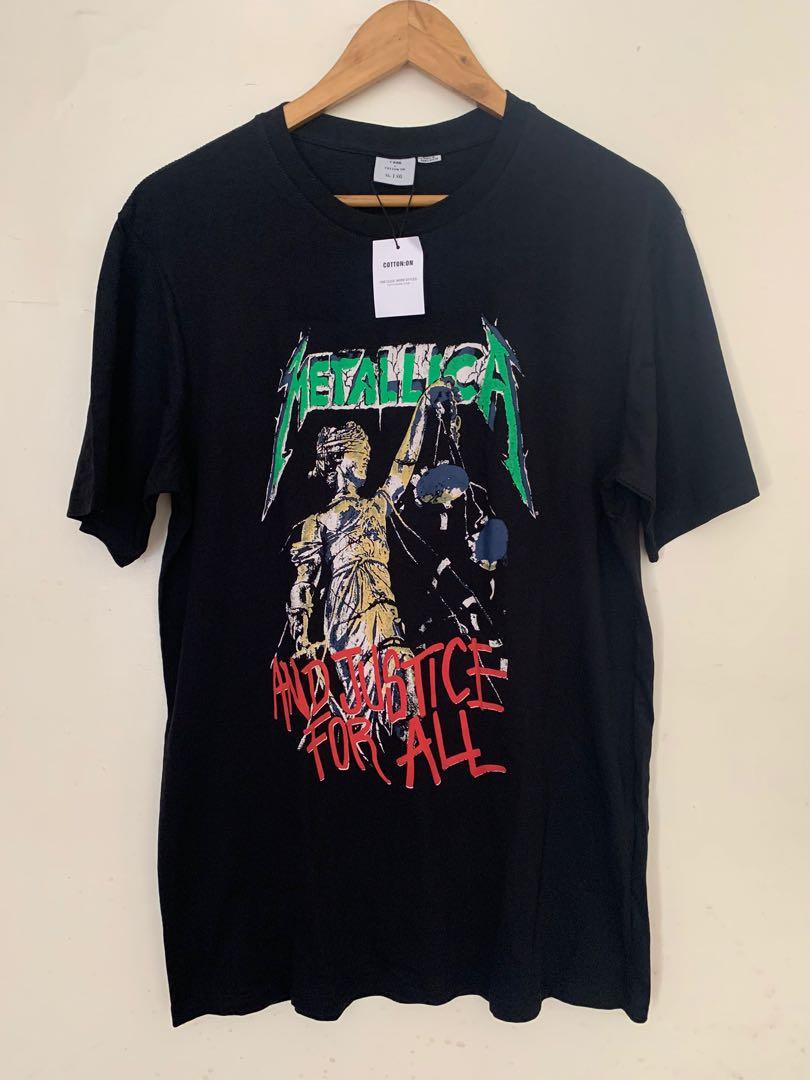 Metallica t top shirt cotton on