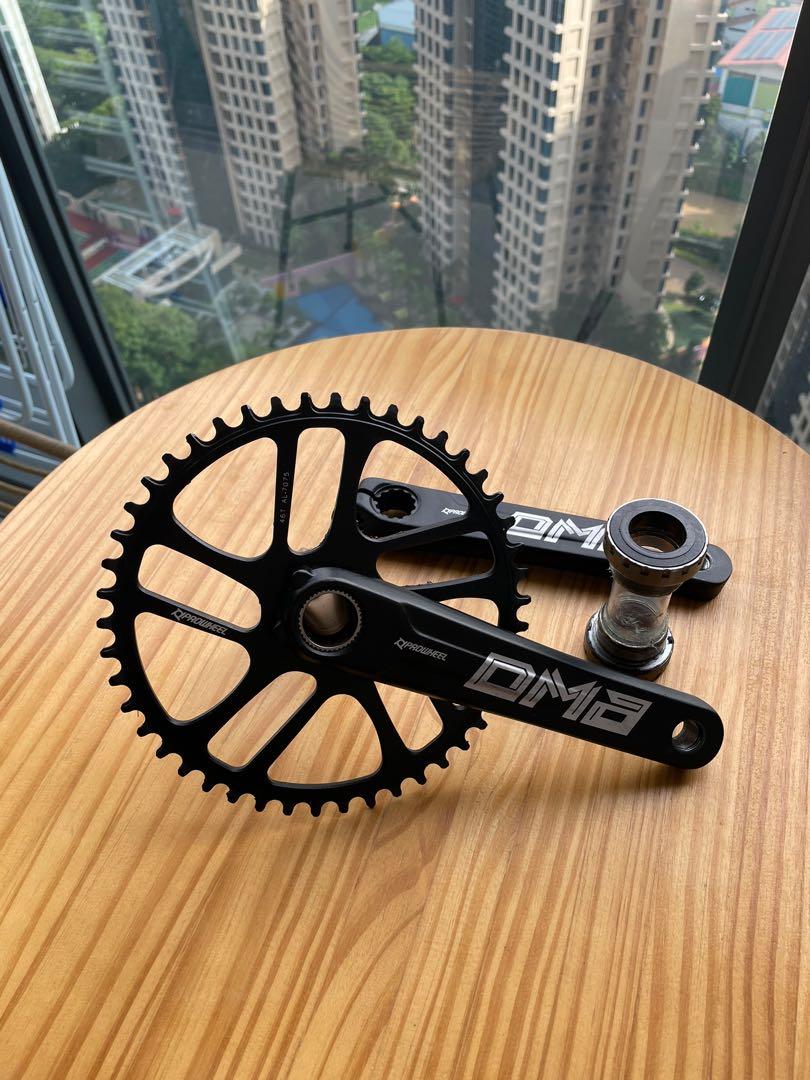 Crankset Roadbike Singlespeed Fixie 46T Crank Sports Equipment