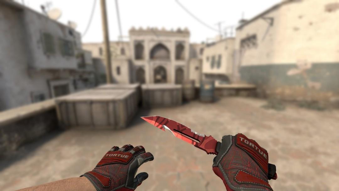 CSGO FN Survival Knife / Slaughter, Video Gaming, Gaming Accessories