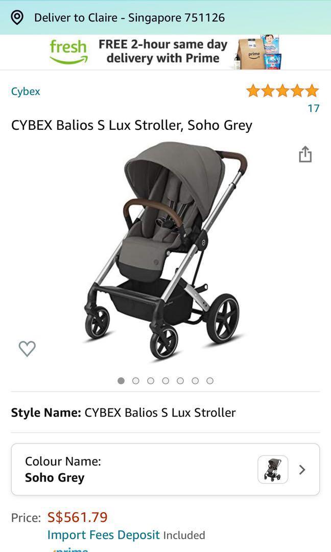Cybex hotsell stroller used