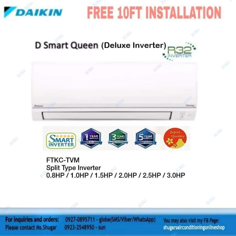 Daikin Split Type Aircon Wall Mounted Aircon Inverter And Non Inverter