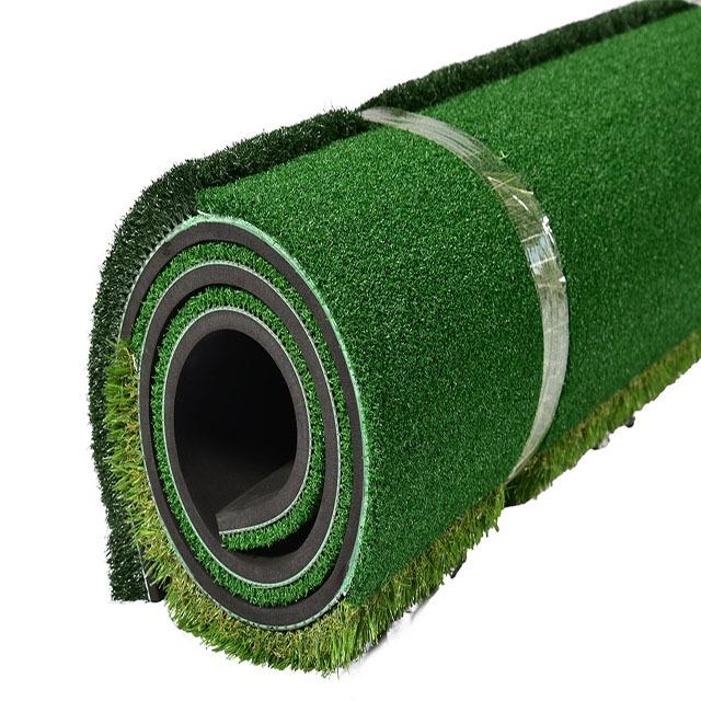 Deluxe golf driving mat (Category: Golf) located in Quezon City. Submitted by aetna.manila (Listing ID 1087183689, Image 3). Description: Grass Layer: 15mm knitted nylon crimp stance mat 600mmx1200mm ， 40mm Tee Turf 300x1200mm 40mm long turf 300x1200mm Pad: 10mm EVA foam rubber Size: 1800mmx1200mm Total Thickness: 40 mm Weight: 11kg Price: 19,000 Pickup at New intramuros village matandang balara qc Lalamove for courier services 09051051723.