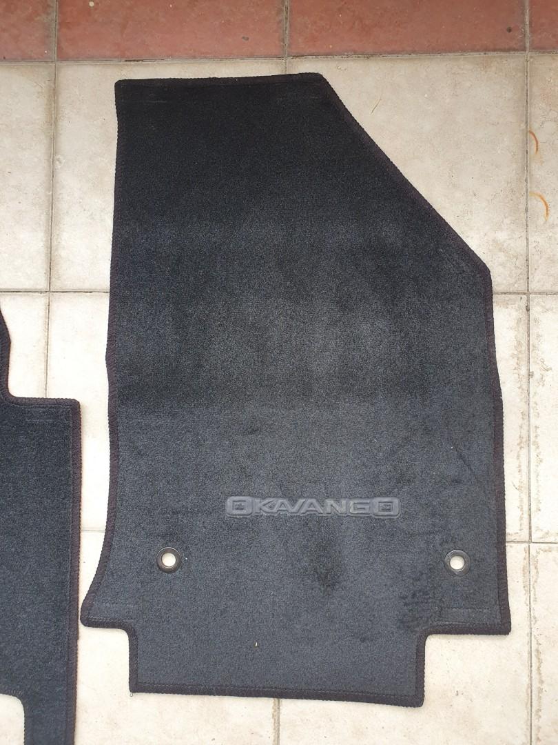 Geely Okavango Matting (Category: Other Automotive Parts and Accessories) located in Makati City. Submitted by lawrence.sia (Listing ID 1087135073, Image 3). Description: Original Geely Okavango 5-pc automotive mat (driver, passenger, 2nd row, 3rd row, cargo). Original from casa. Perfect fit with hook mounts for driver and passenger side. Fairly new, used only for 2 weeks before it was replaced. Payment via gcash or bpi online. Shipping via grabe