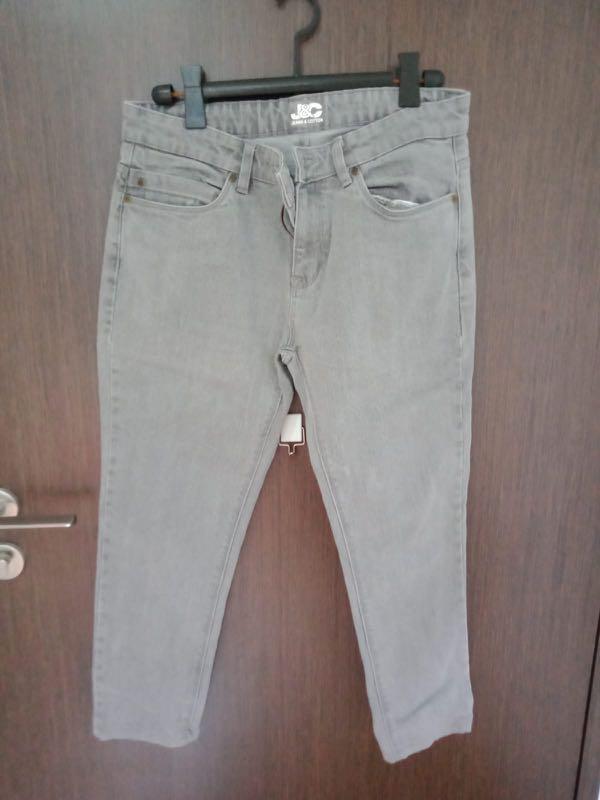 Womens grey stretch jeans Sale