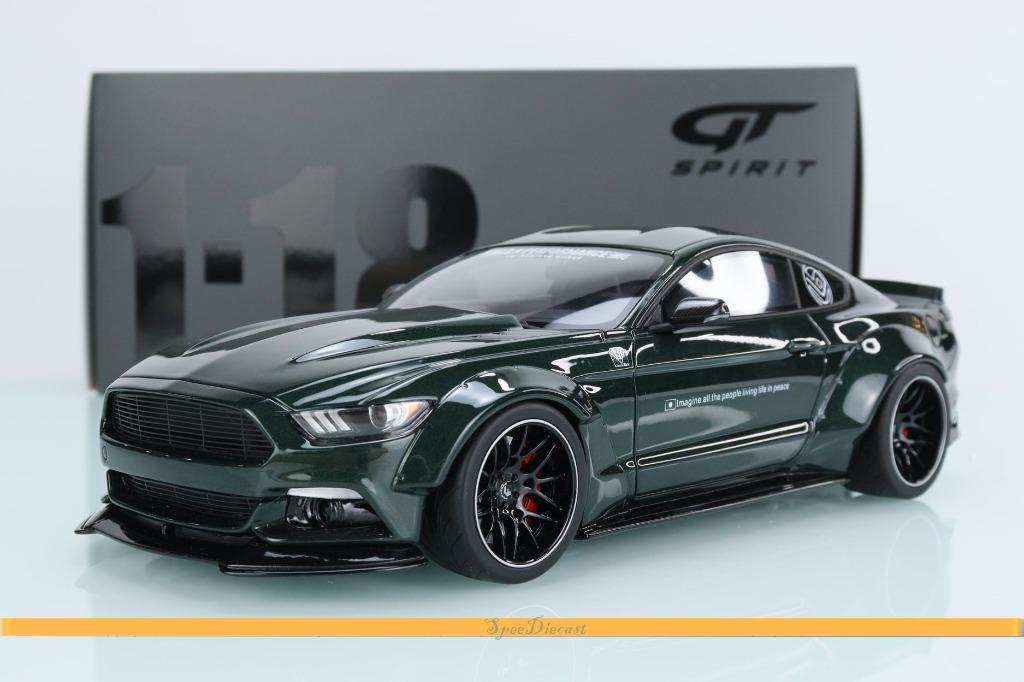 Gt Spirit 1 18 Ford Mustang By Lb Works Dark Highland Green Gt8 興趣及遊戲 玩具 遊戲類 Carousell