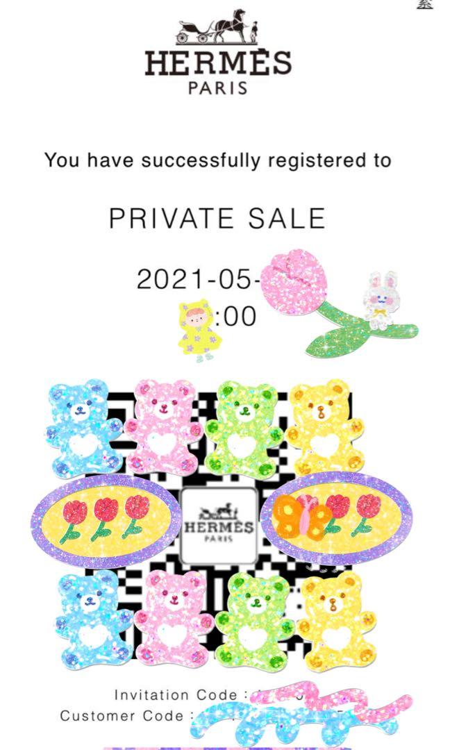 Hermes Private Sale, 名牌, 時尚 Carousell