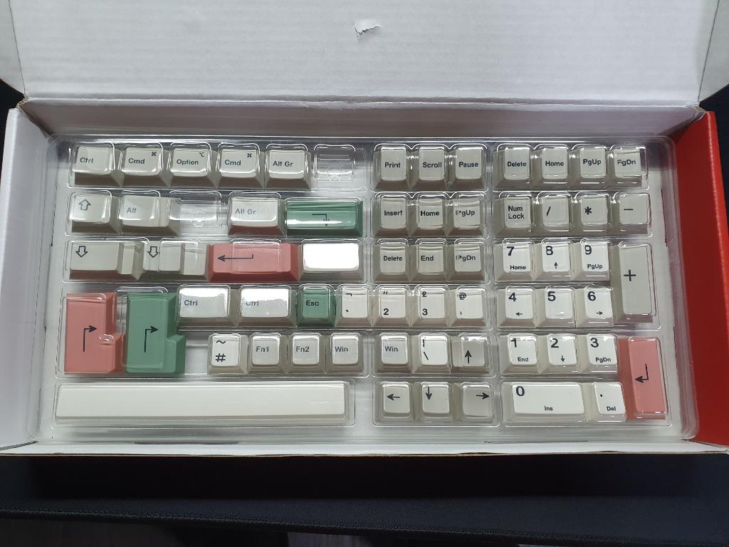 HK Gaming 9009 PBT Keycap Set, Electronics, Computer Parts