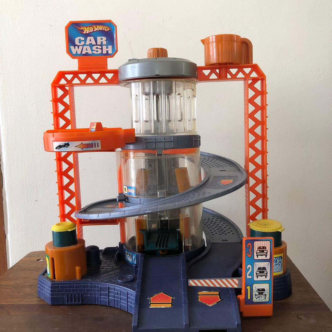 Hot wheels top car wash 1996