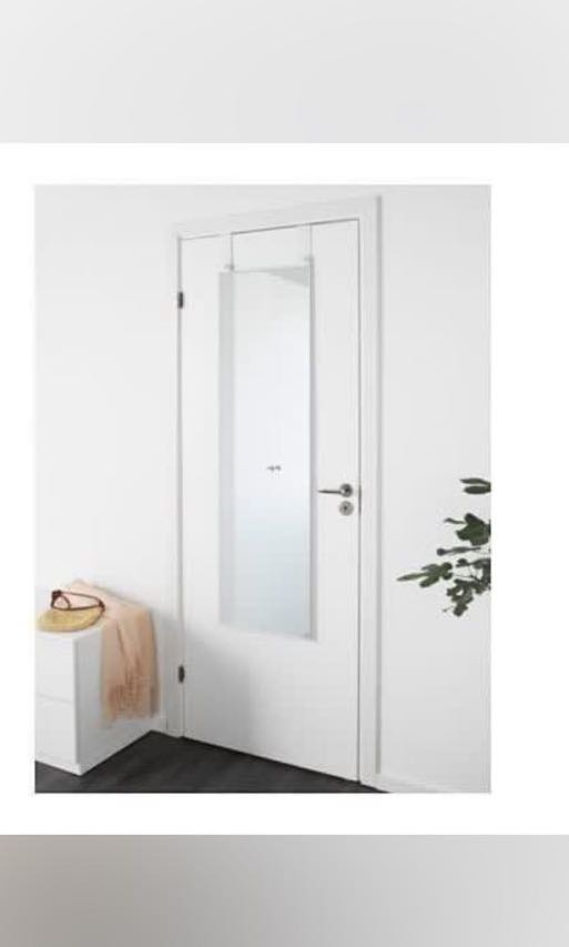 Ikea door hanging Mirror GARNES, Furniture & Home Living, Furniture