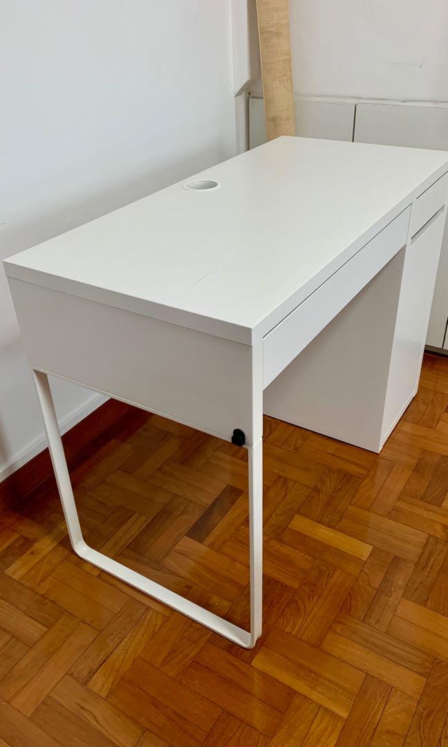IKEA Table with drawers and Furniture & Home Living, Furniture
