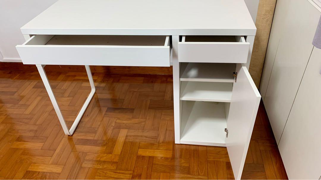 IKEA Table with drawers and Furniture & Home Living, Furniture