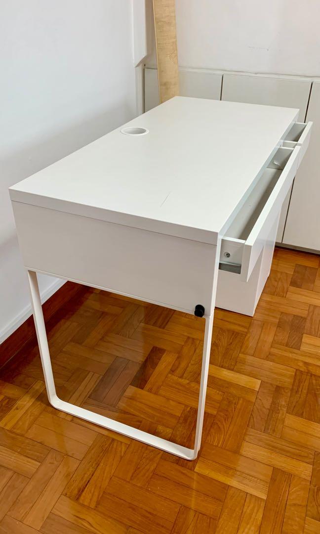 IKEA Table with drawers and Furniture & Home Living, Furniture