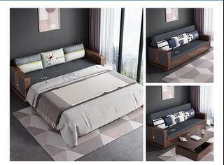 Imported Foldable Sofa Bed with Table
