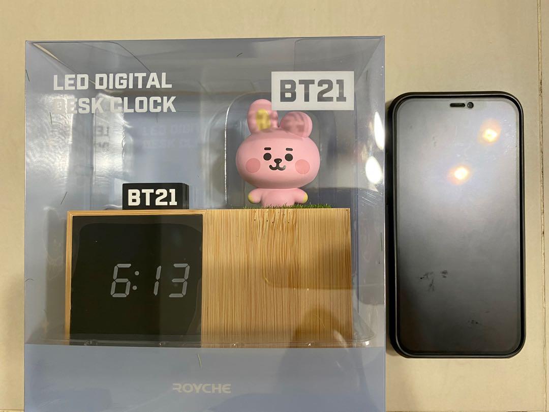 INSTOCKOfficial BT21 baby LED digital clock/alarm, Hobbies & Toys