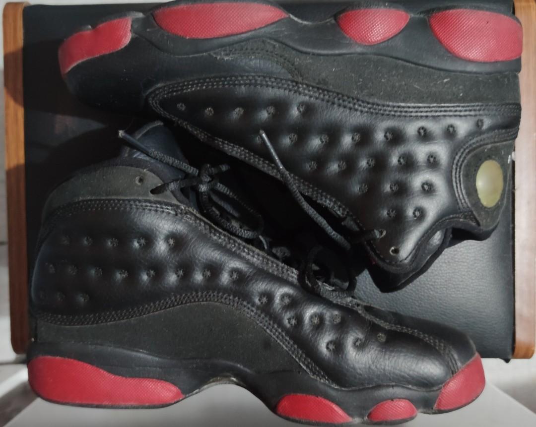 Air Jordan 13 Retro Dirty Bred Men's Shoe - Black/Gym Red/Black - 10