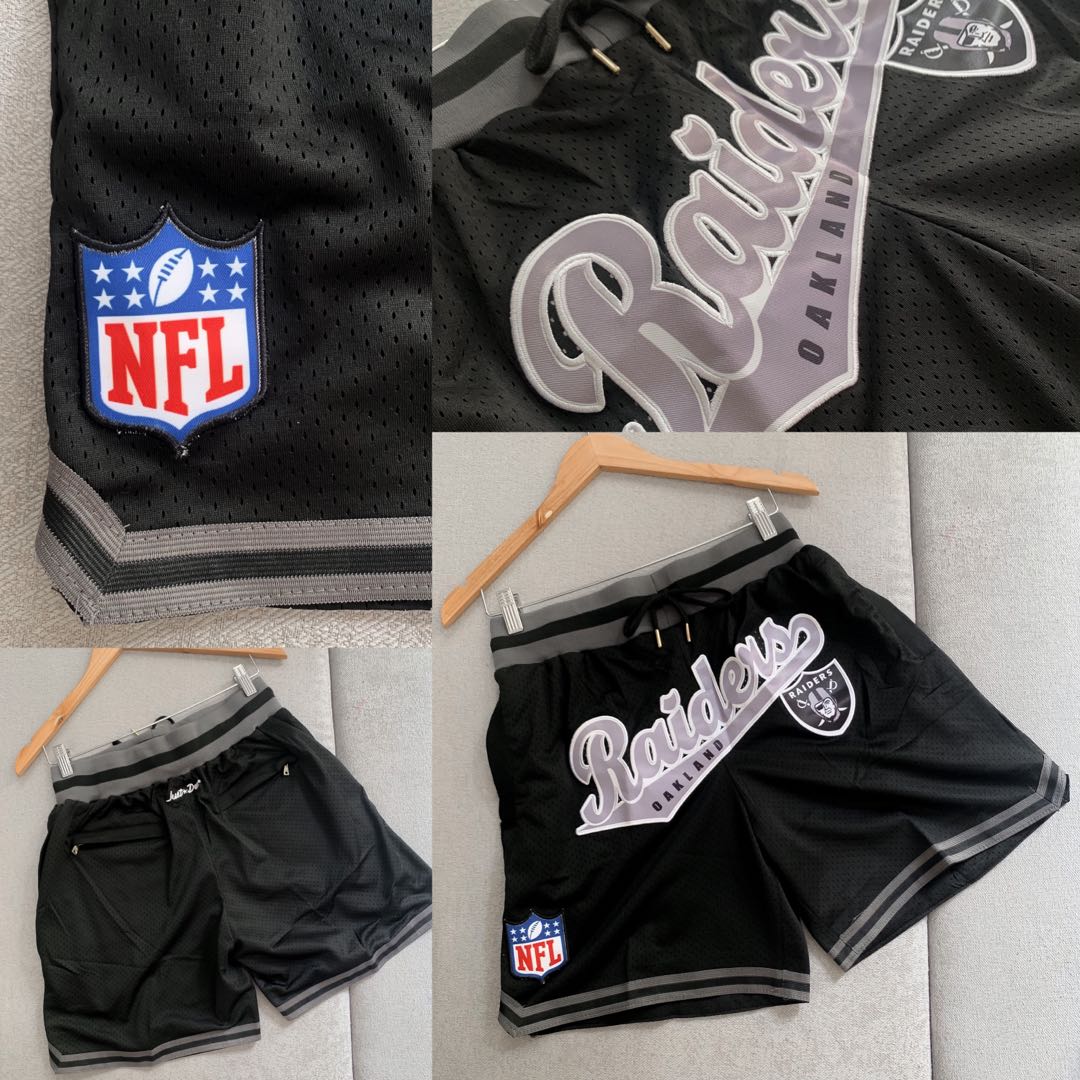 Just Don Shorts RAIDERS, Men's Fashion, Bottoms, Shorts on Carousell