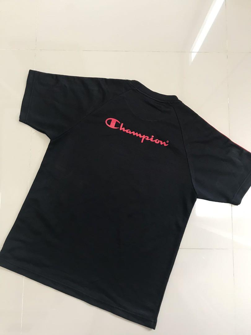 KAOS CHAMPION ORIGINAL, Fesyen Pria, Pakaian , Atasan di Carousell