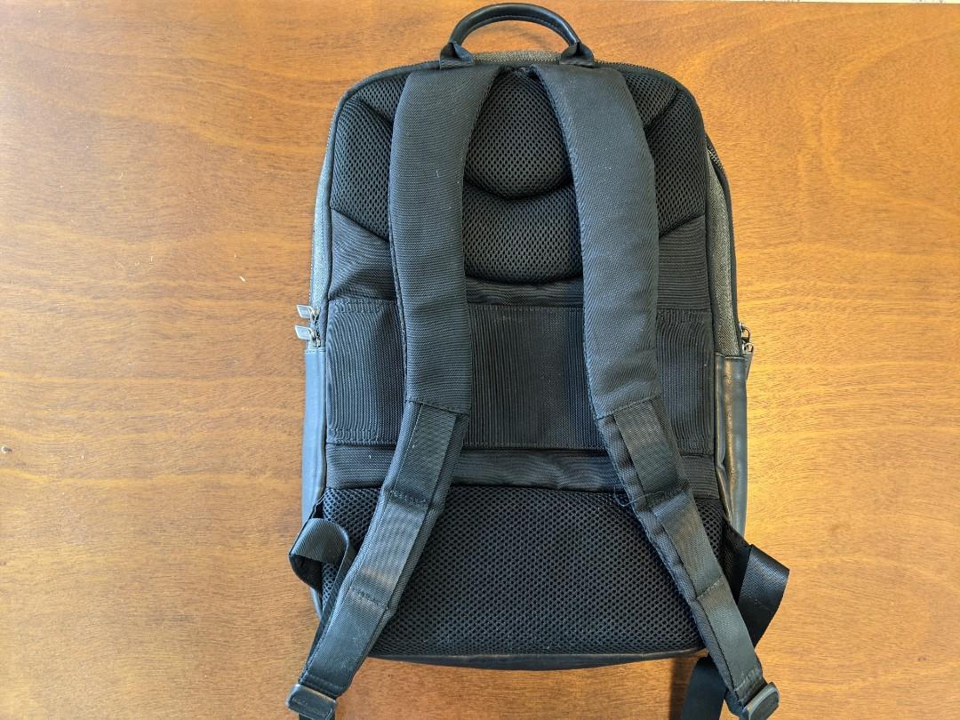 Knomo Southampton Backpack Grey and Black Women s Fashion Bags Wallets Backpacks on Carousell