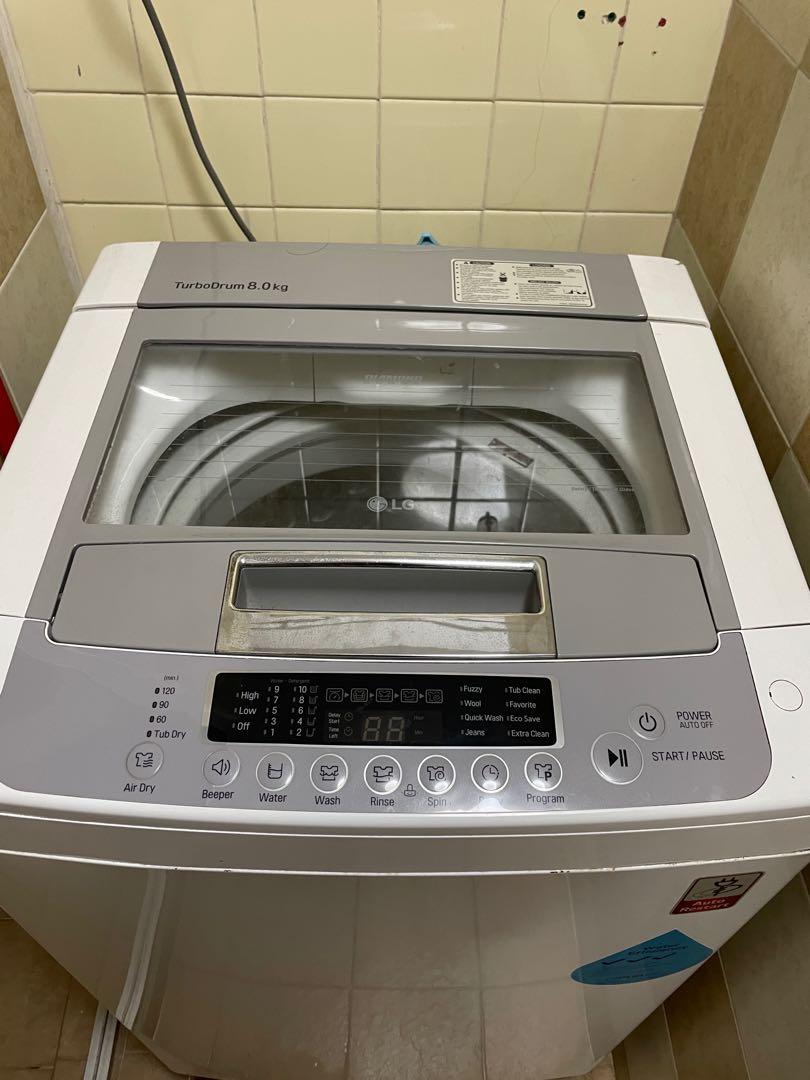 LG Turbo Drum Top Load 7kg Washing machine, TV & Home Appliances
