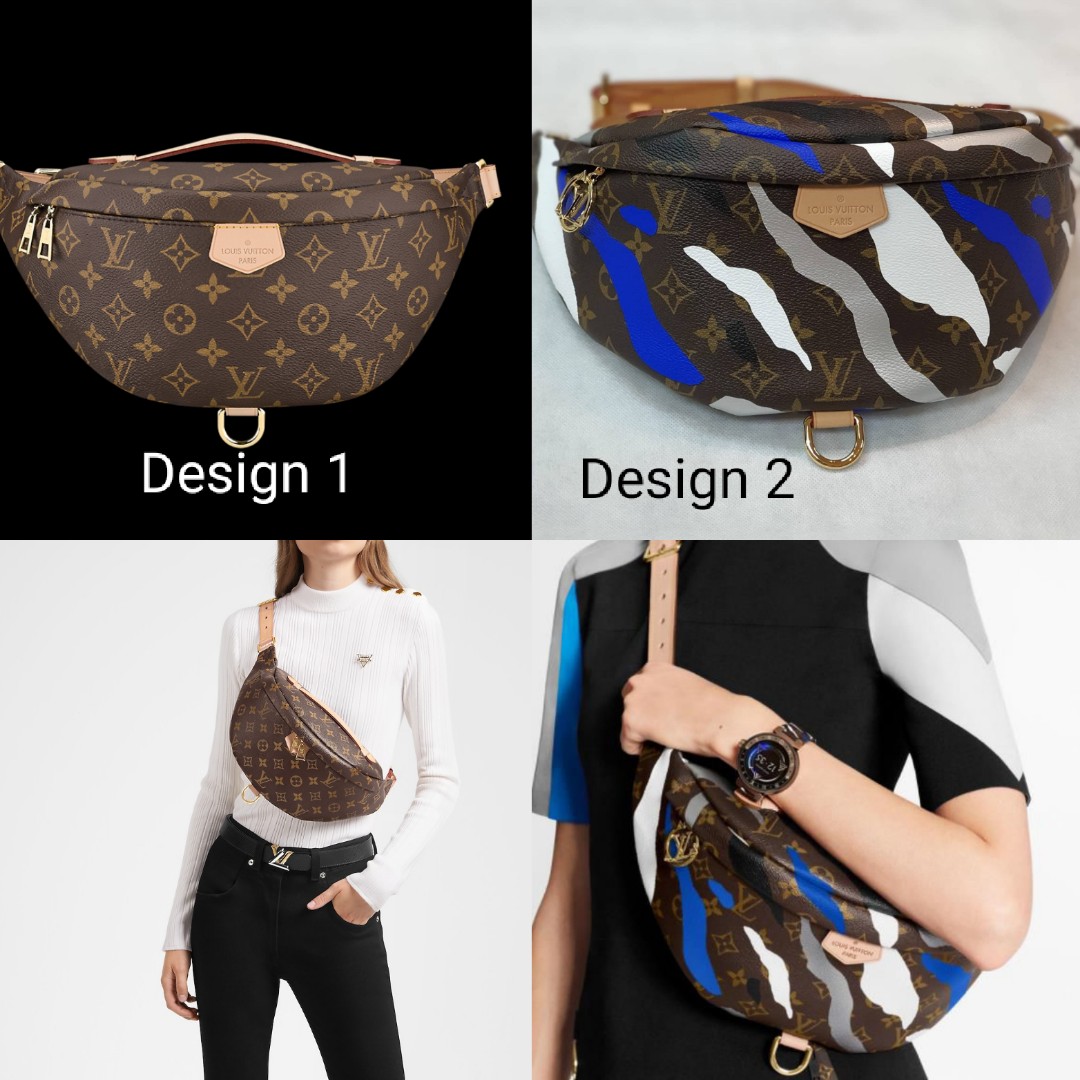 Louis Vuitton Bum Bag Discovery PM Monogram Bandana Bleached Blue NEW