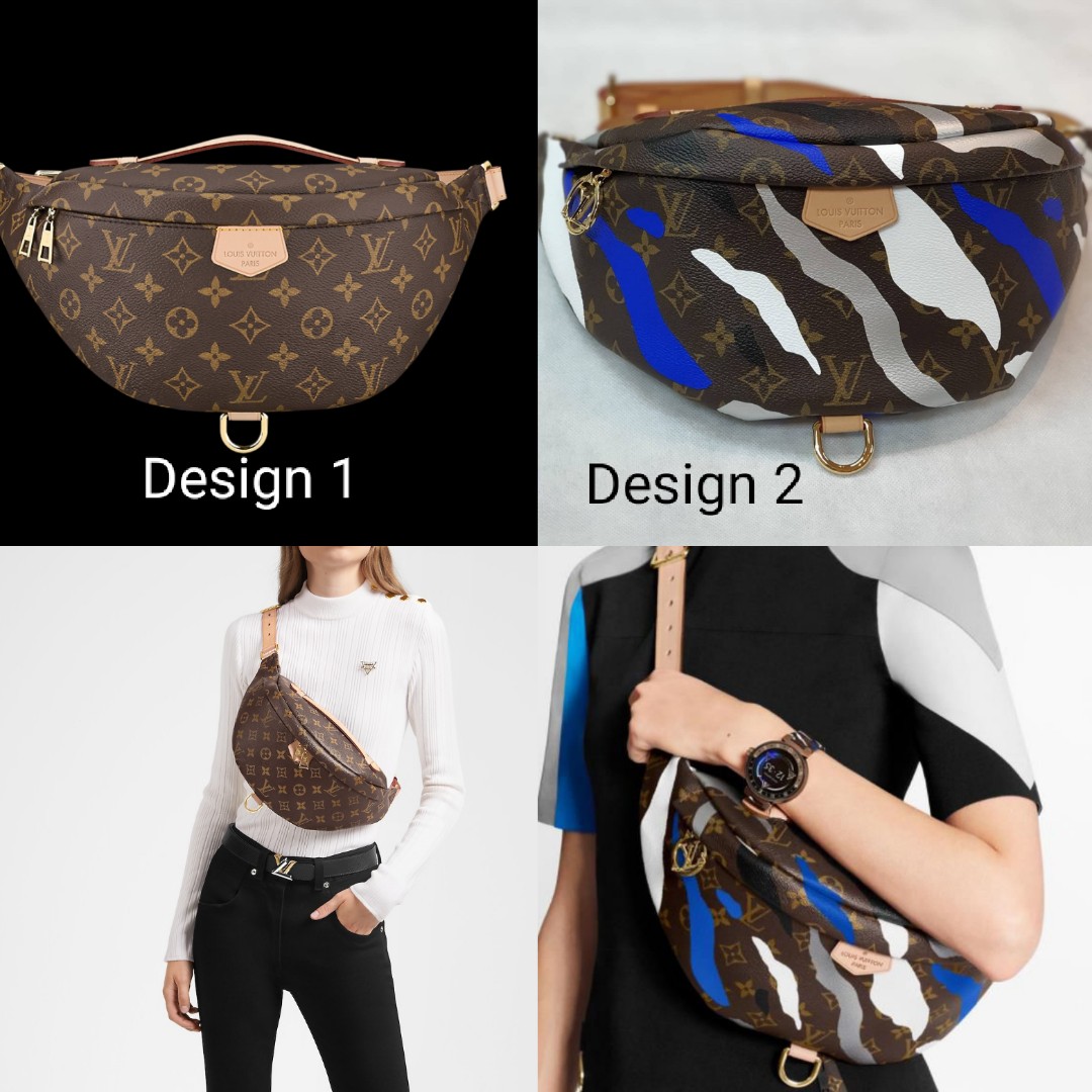 Louis Vuitton Discovery Bumbag PM Bandana Blue Monogram Crossbody Fanny  Pack Bag