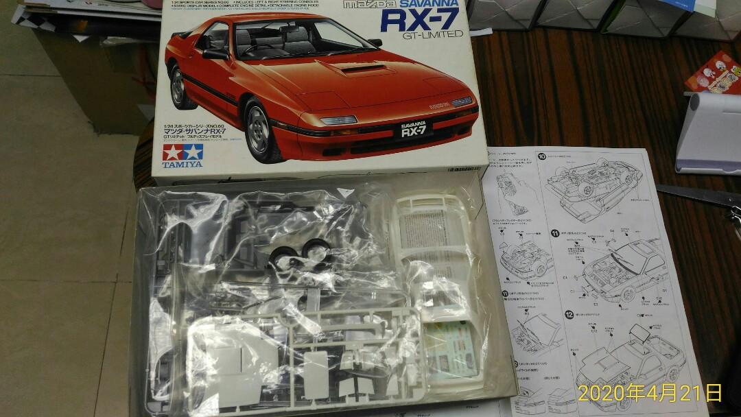 Mazda Rx7 Savanna Tamiya 1 24 有引擎跳燈 興趣及遊戲 玩具 遊戲類on Carousell