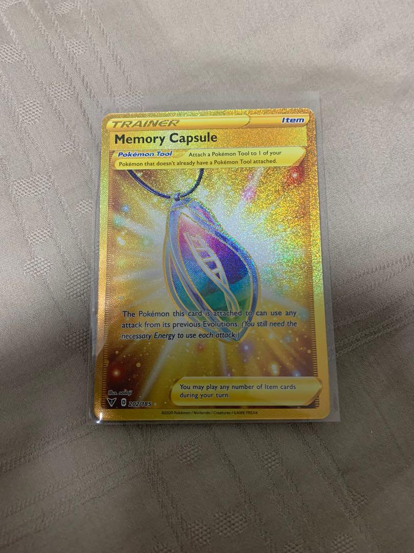 Memory Capsule Gold Card Vivid Voltage, Hobbies & Toys, Toys & Games on
