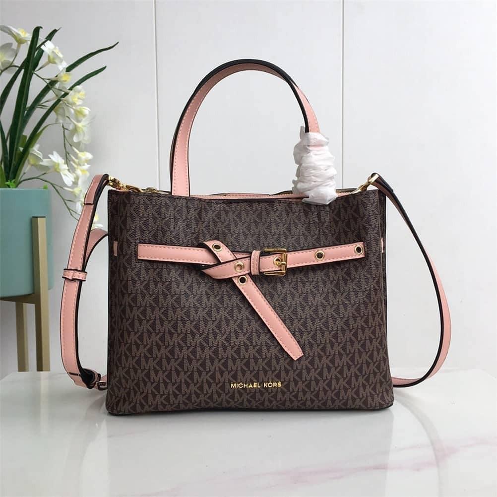 Michael Kors Emilia Top Handle Satchel Shoulder Bag, Women's Fashion, Bags  & Wallets, Shoulder Bags on Carousell