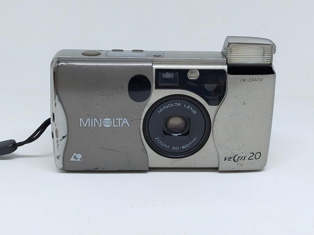 minolta vertix 20 aps film camera (Category: Cameras) located in Manila. Submitted by ultimogizmos (Listing ID 1087260468, Image 1). Description: minolta vertix 20 aps film camera working flash.