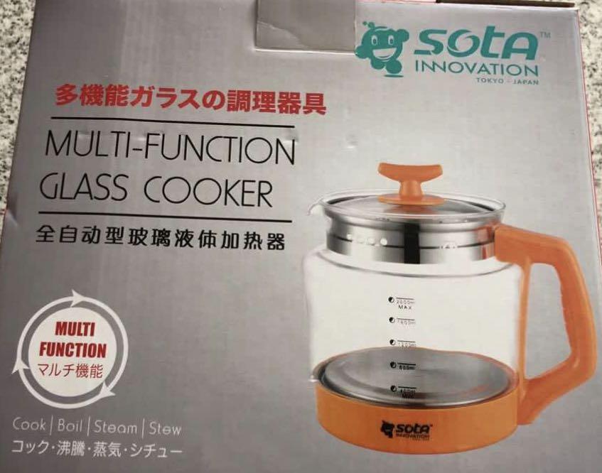 Sota innovation multi glass cooker best sale