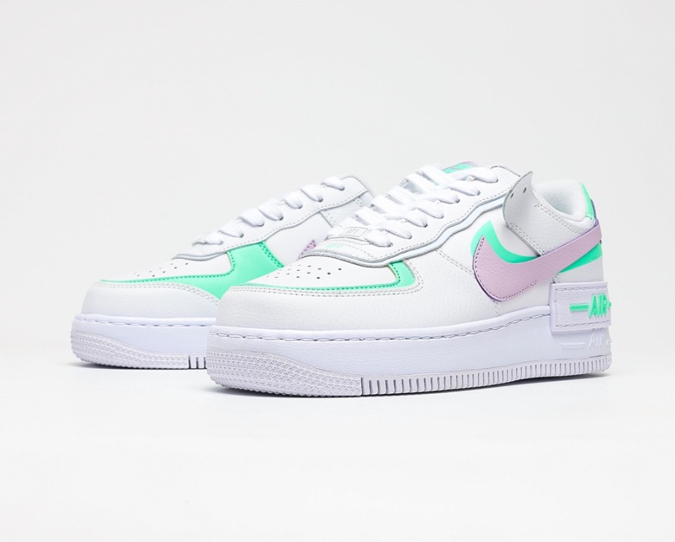 Nike Air Force 1 Shadow Infinite Lilac Neon Green Purple 2021 Women Wmns Sneakers Women S Fashion Footwear Sneakers On Carousell