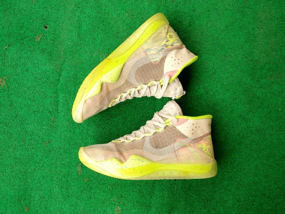 Nike zoom KD 12 ep grey volt multi color