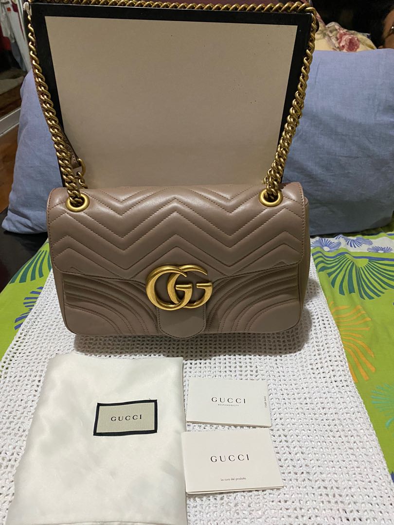 pre owned gucci marmont bag