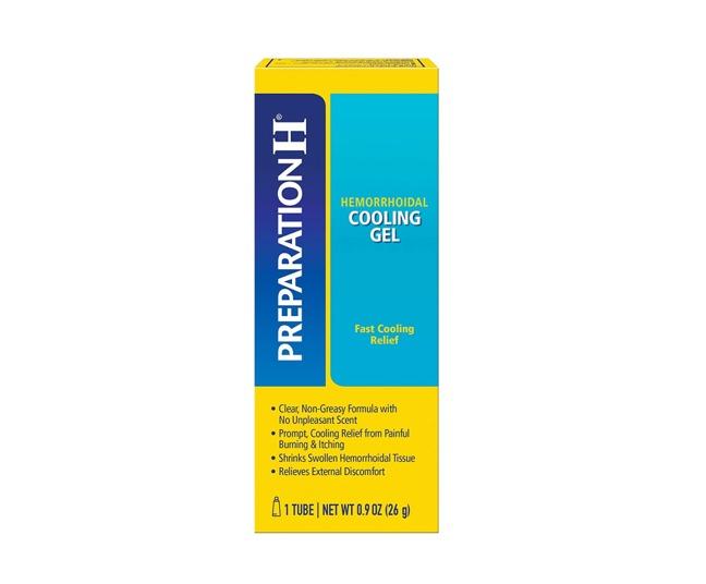 Preparation H Hemorrhoid Symptom Treatment Cooling Gel 0 9 Oz 26 G Beauty Personal Care Bath Body Body Care On Carousell