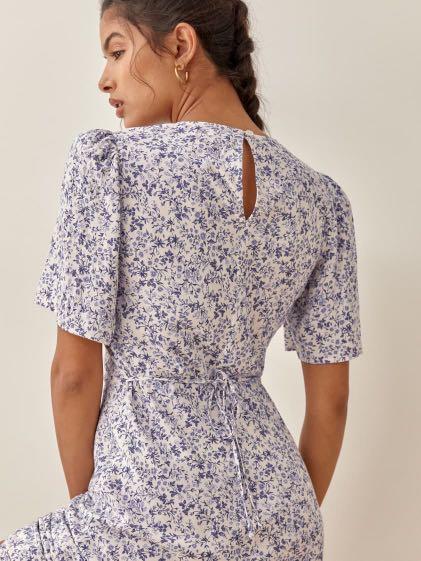 Reformation Nat Dress Midi Authentic 