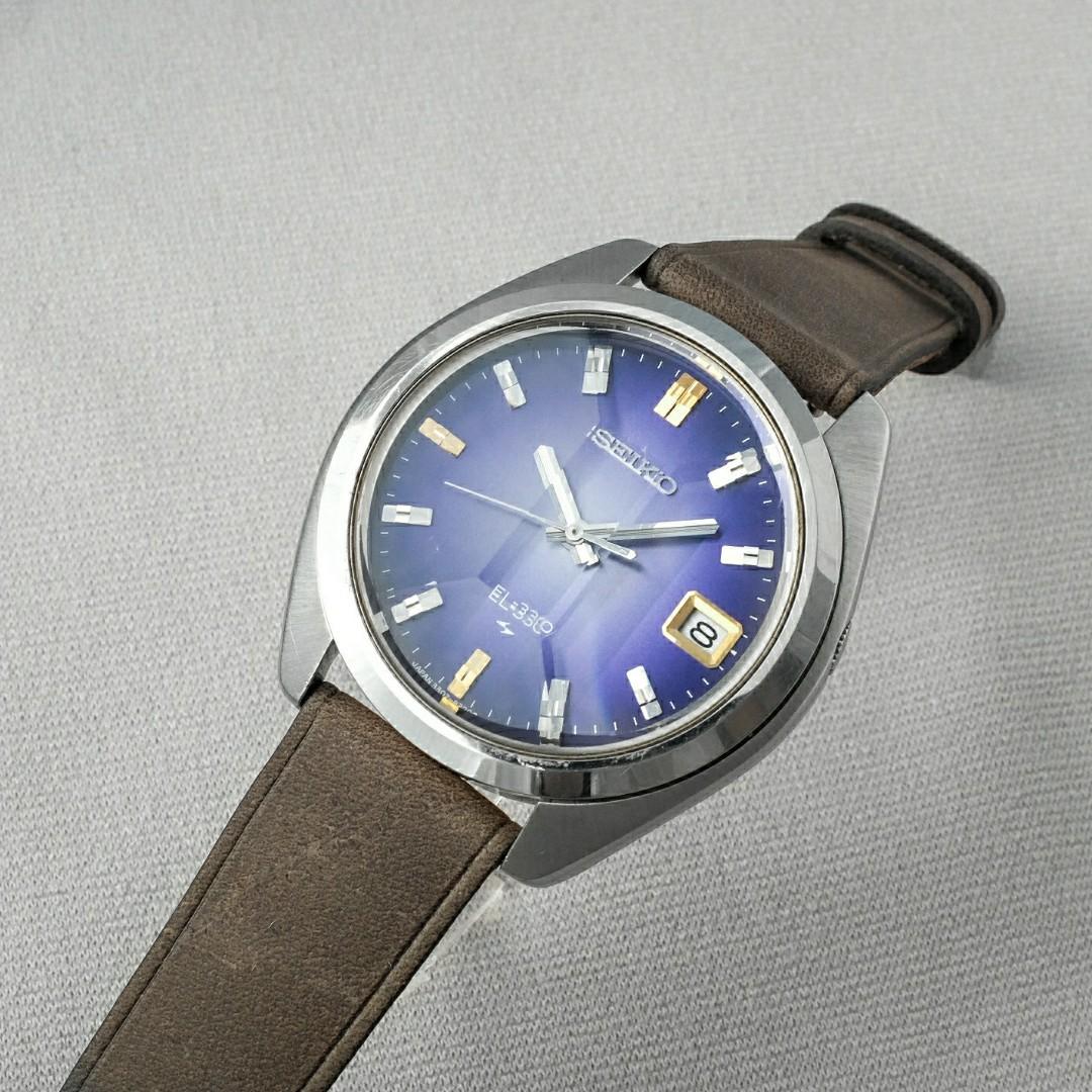 Seiko Electronic El-330 Vintage 3302-8080 E from 1972, Luxury, Watches on  Carousell
