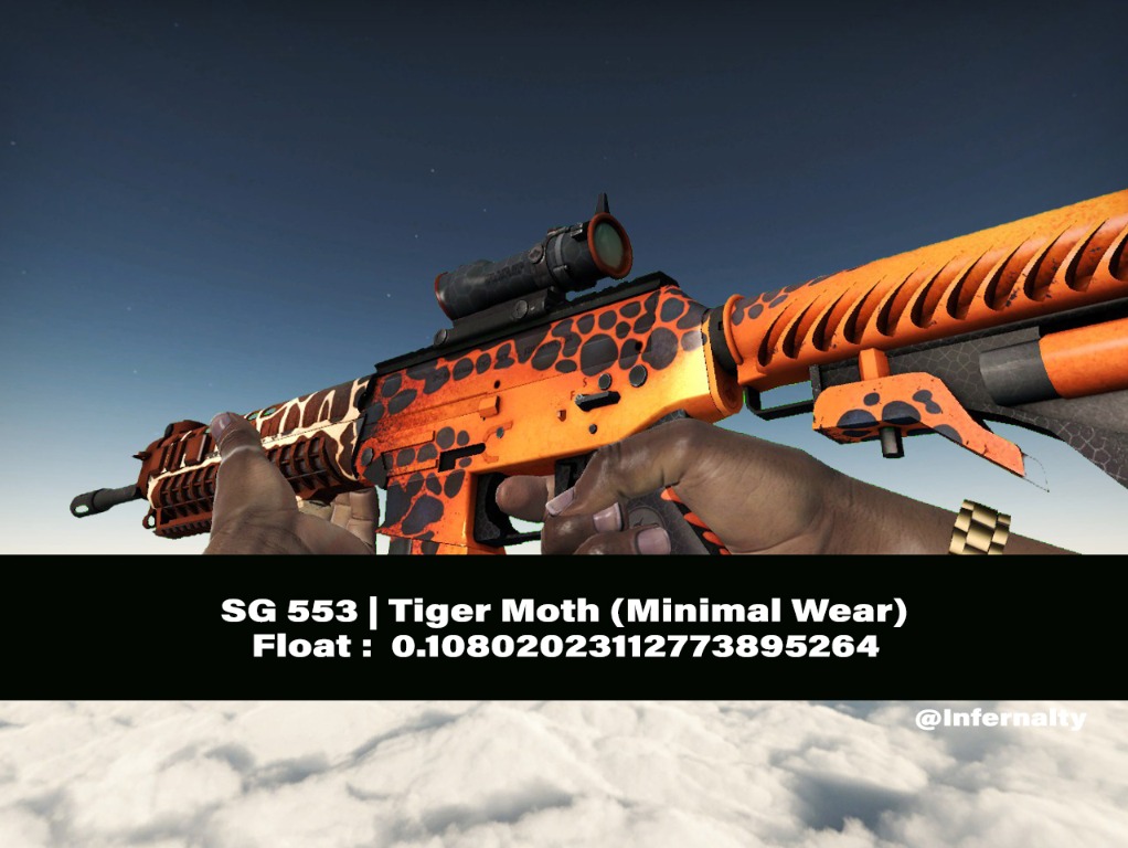 SG 553 Tiger Moth MW CSGO SKINS KNIVES, Video Gaming, Gaming ...