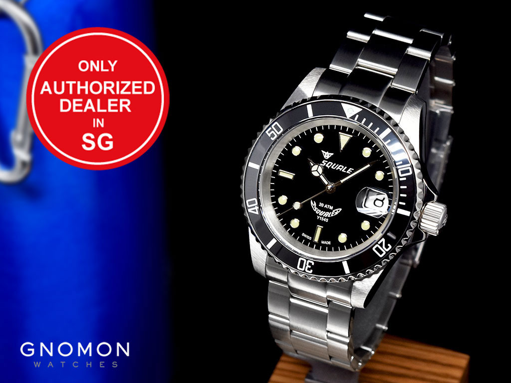 Squale 20 ATMOS Classic Ceramic 1545 SEL Bracelet Luxury