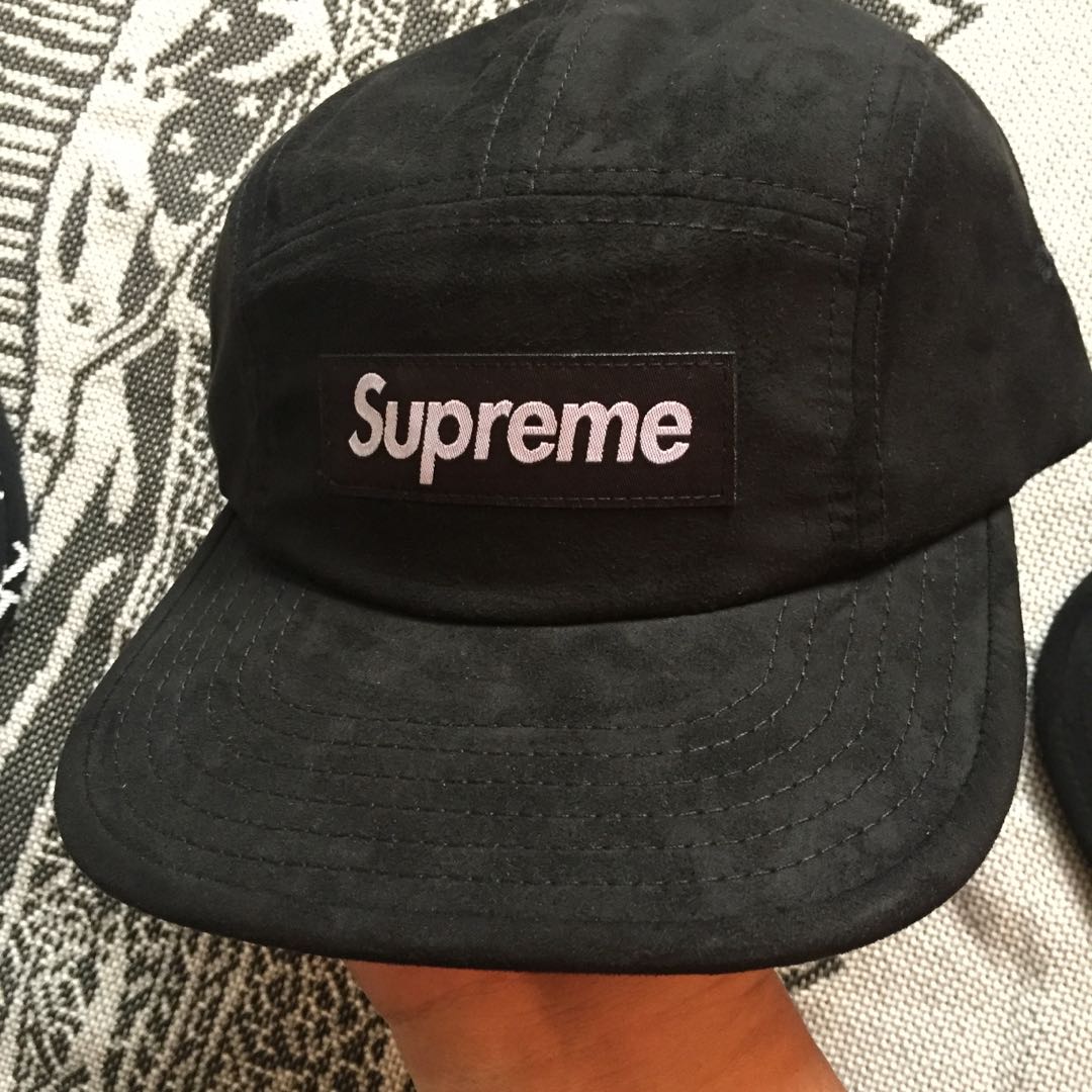 Supreme suede hat sale