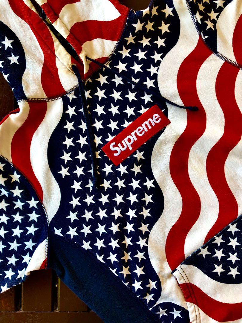Supreme hotsell hoodie america