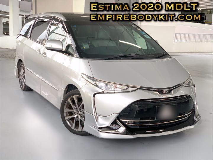 Toyota estima sales modellista body kit