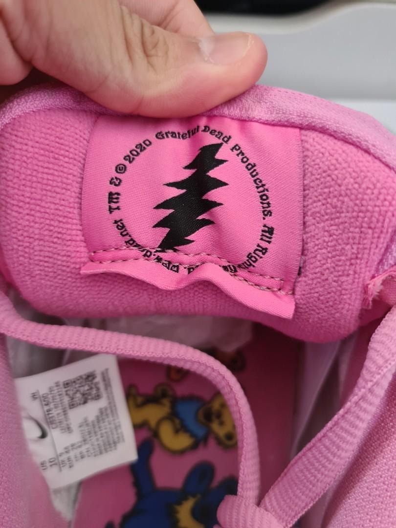 nike dunk grateful dead pink