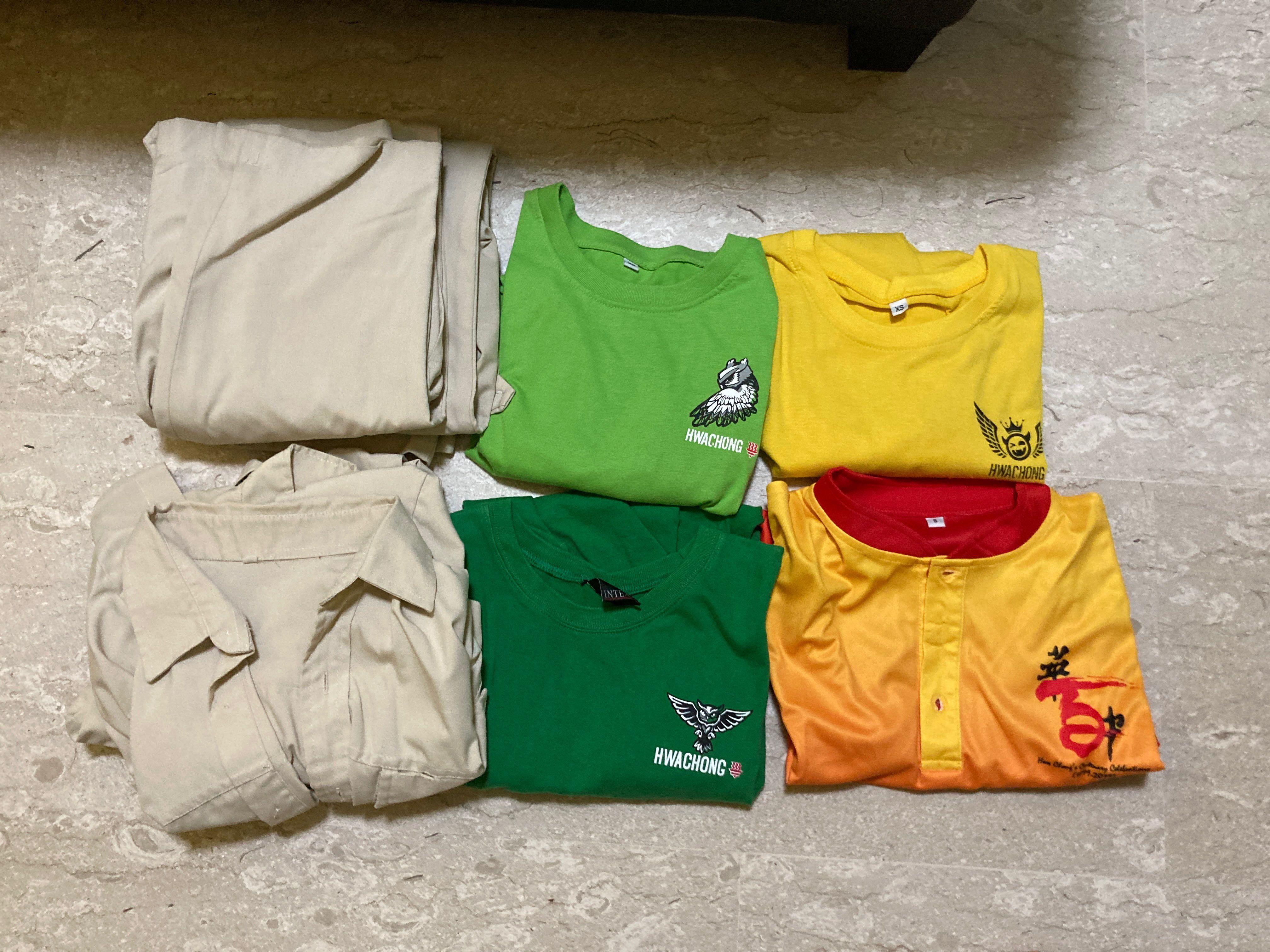 Used School Uniform, Men's Fashion, Tops & Sets, Formal Shirts on Carousell