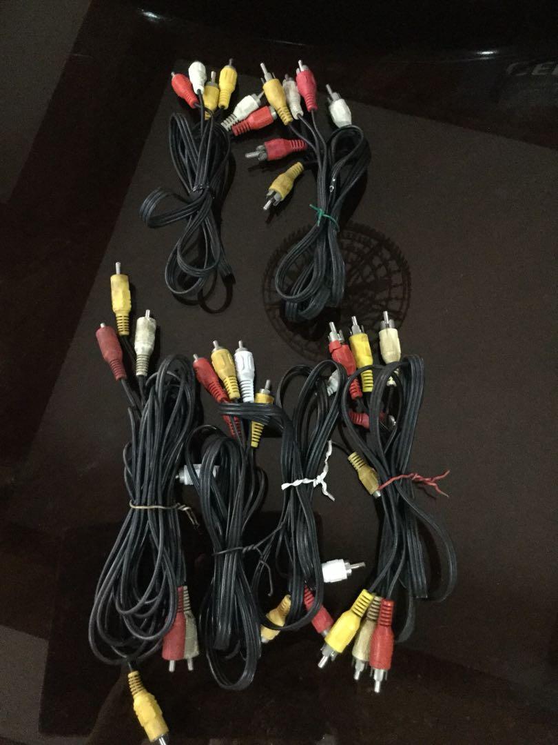 Video AV Adapter (Category: Everything Else Others) located in Quezon City. Submitted by lftanco (Listing ID 1087108509, Image 1). Description: Video av wires for dvd/vcd players .