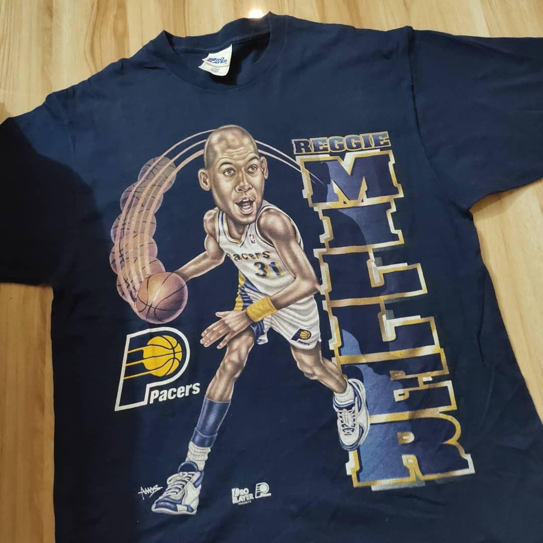 Vintage reggie miller, Men's Fashion, Tops & Sets, Tshirts & Polo ...