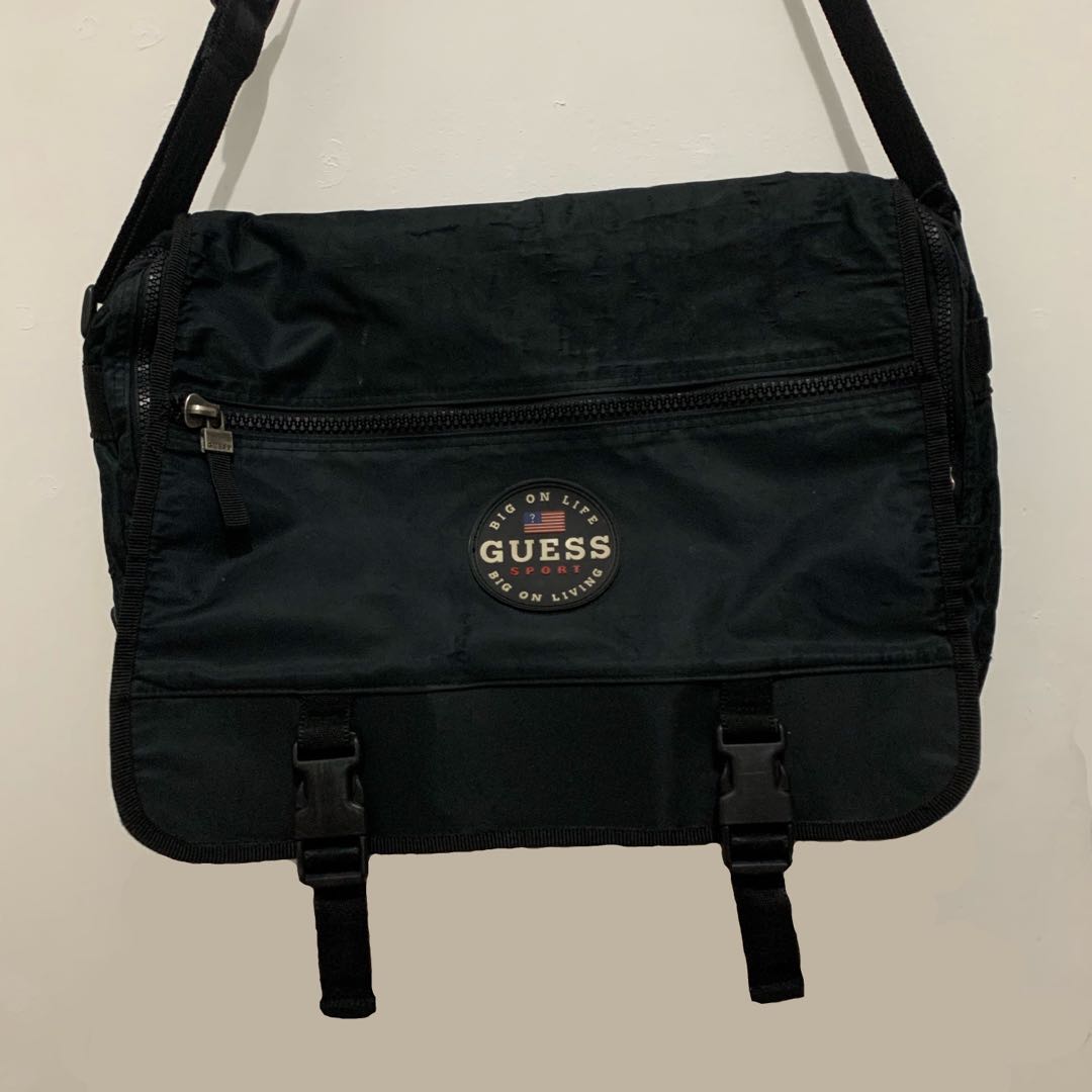 VTG 90s Guess Messenger Bag Men s Fashion Bags Sling Bags on