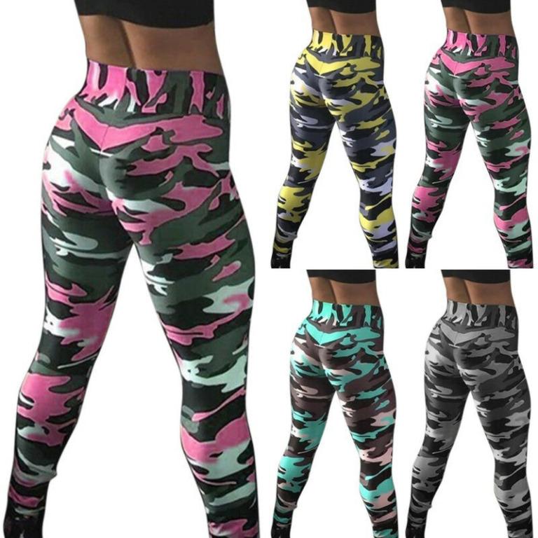 Camouflage fitness leggings