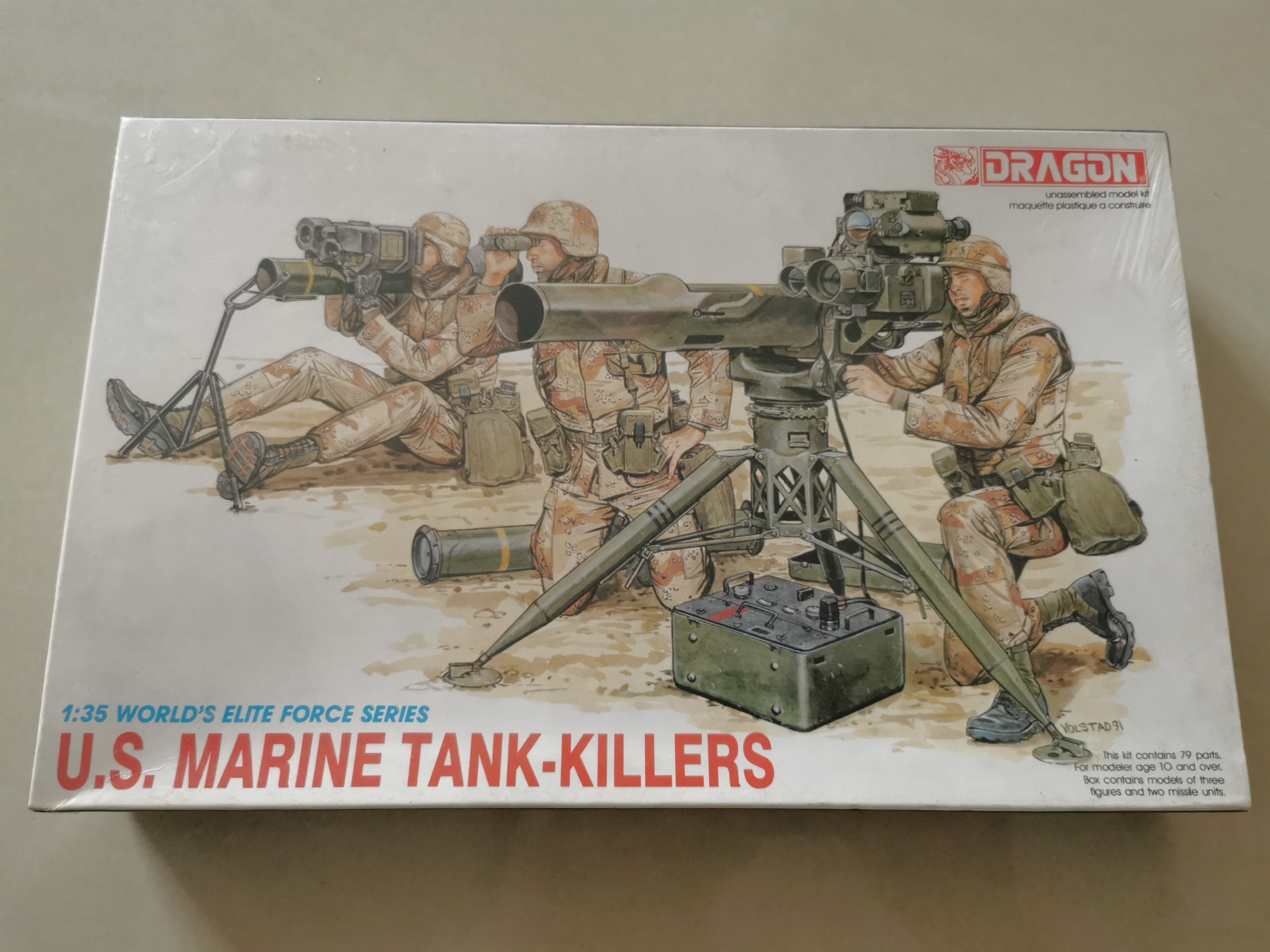 Maquette Militaire Dragon U.S. Marine Tank-Killers échelle 1:35 - Occasion Complète